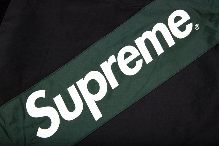 Supreme Paneled Track Jacket Black