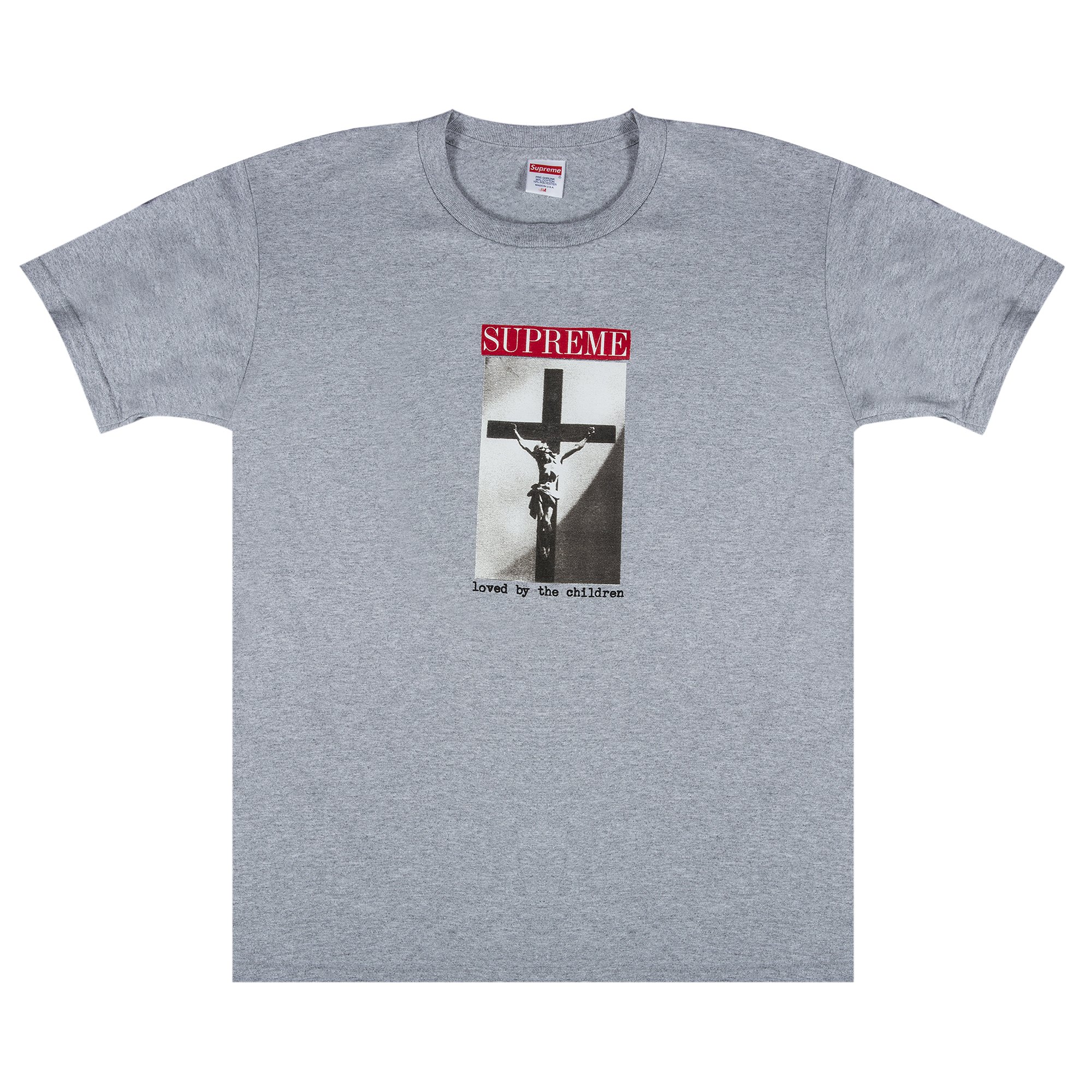 Buy Supreme Loved By The Children Tee 'Heather Grey' - SS20T41