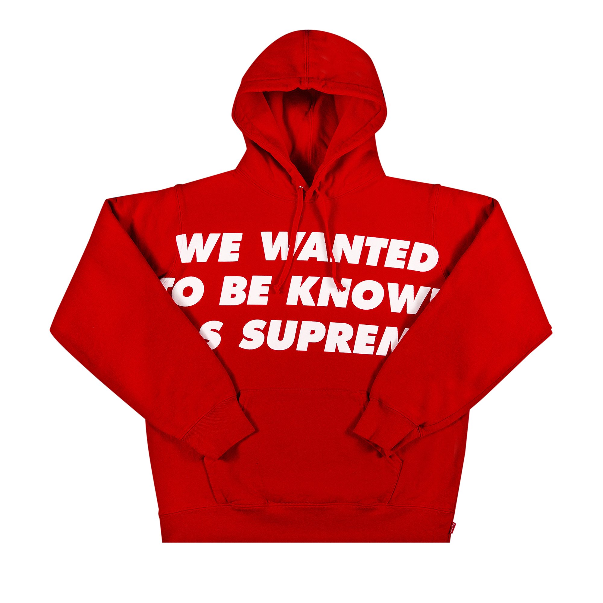 Supreme Known As Hooded Sweatshirt 'Red'