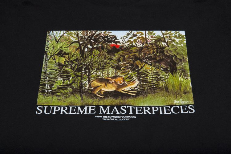 Supreme Masterpieces Tee Black