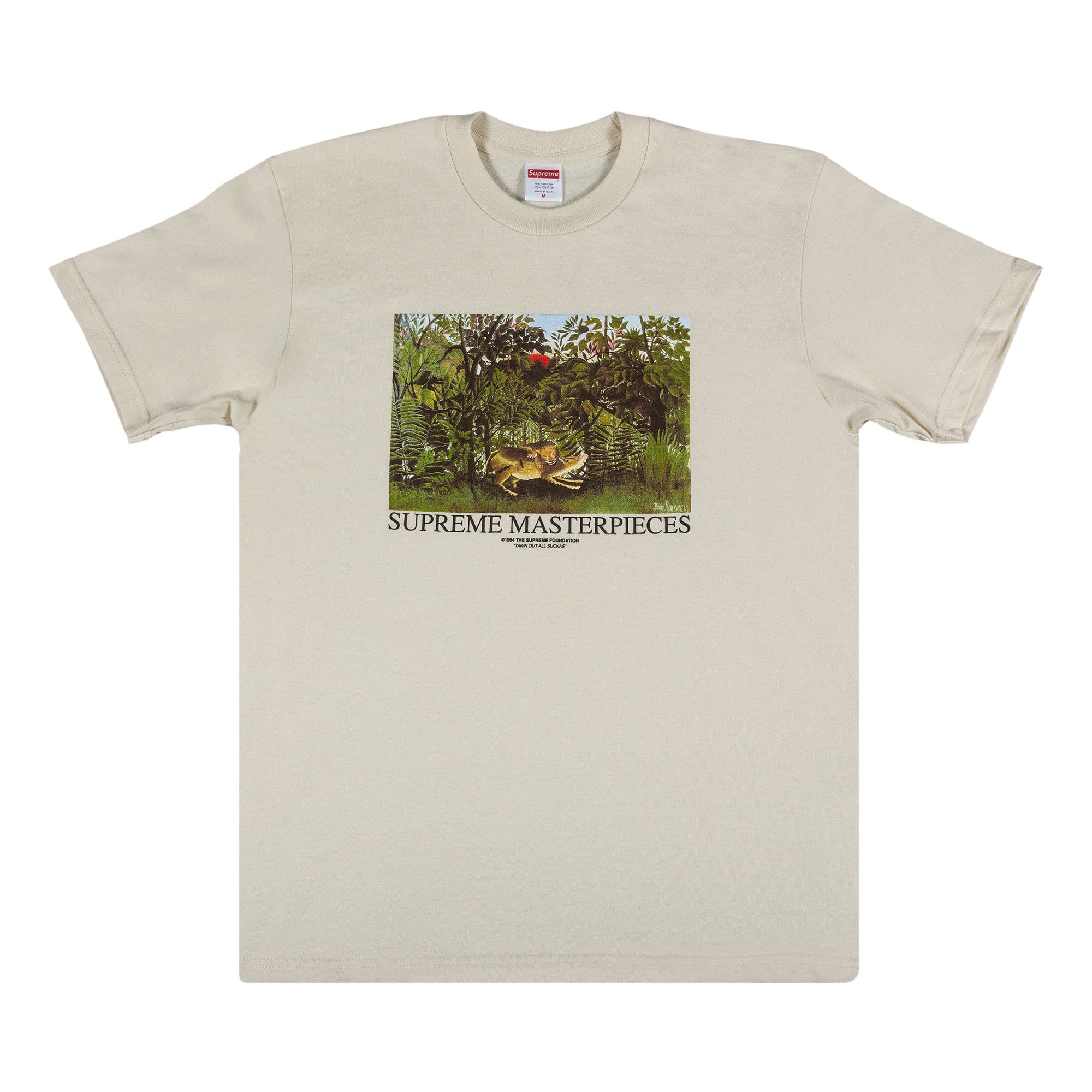 Supreme natural tee 2025