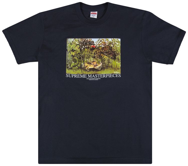 Supreme Masterpieces Tee Navy