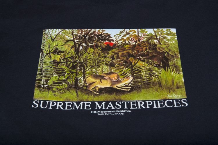 Supreme Masterpieces Tee Navy