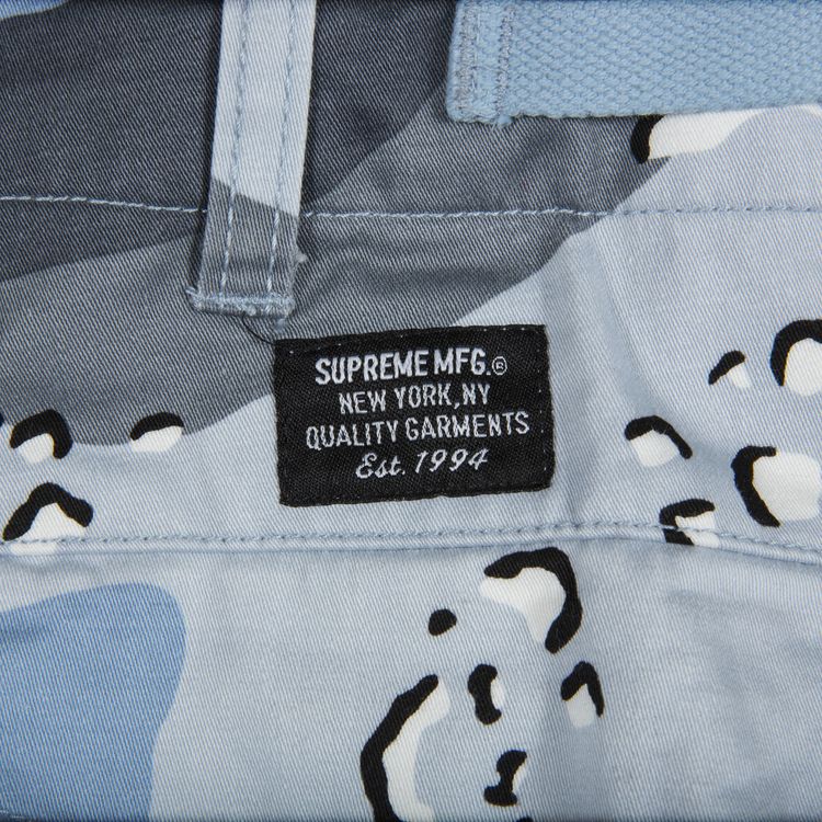 Supreme Cargo Pant Blue Chocolate Chip Camo