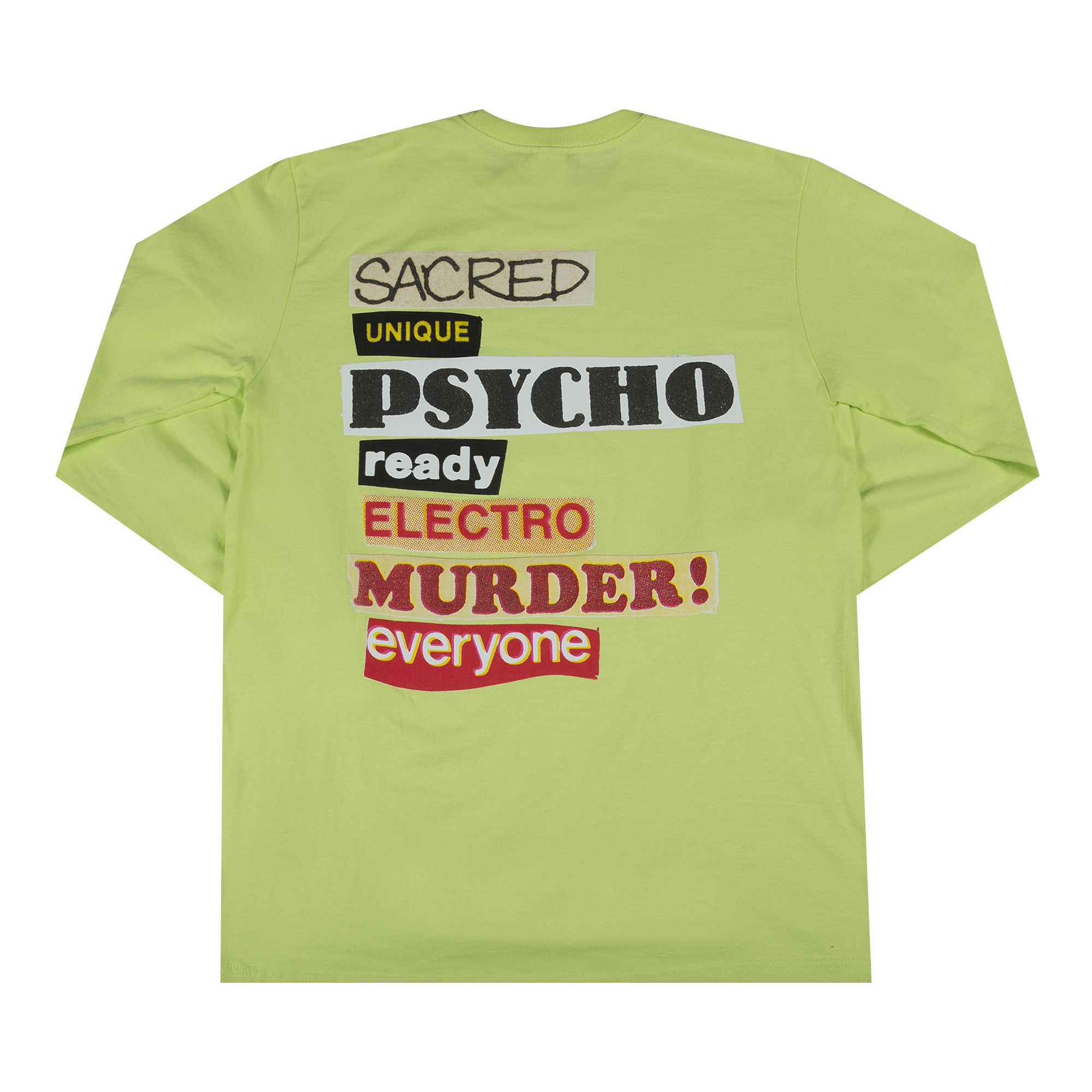 Buy Supreme Sacred Unique Long-Sleeve Tee 'Neon Green' - SS20T28