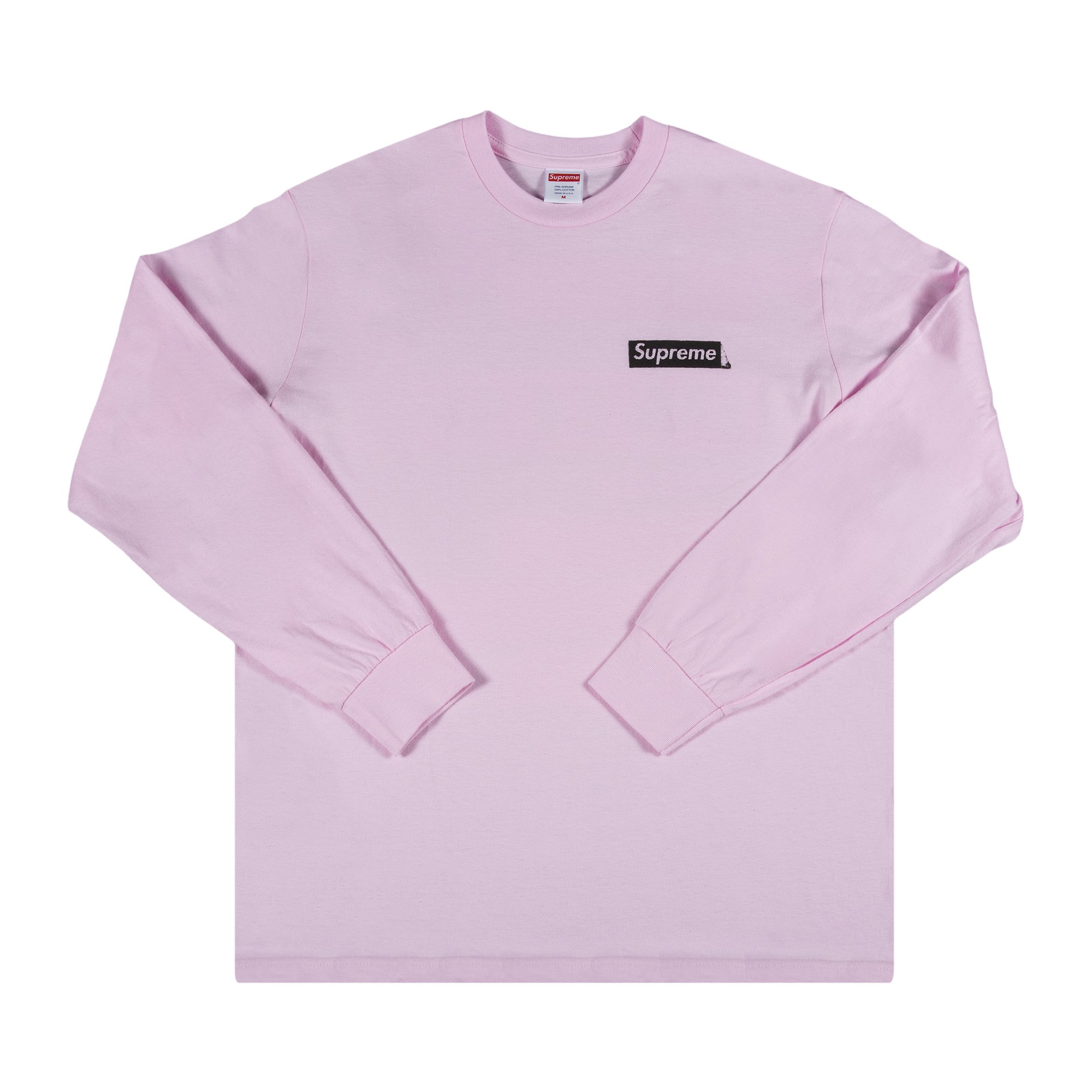 Buy Supreme Sacred Unique Long-Sleeve Tee 'Light Pink' - SS20T28 ...