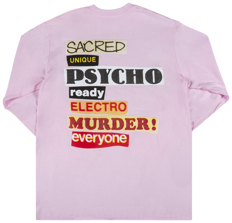 Supreme Sacred Unique Long Sleeve Tee Light Pink