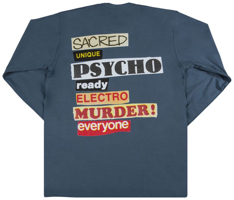Supreme Sacred Unique Long Sleeve Tee Slate