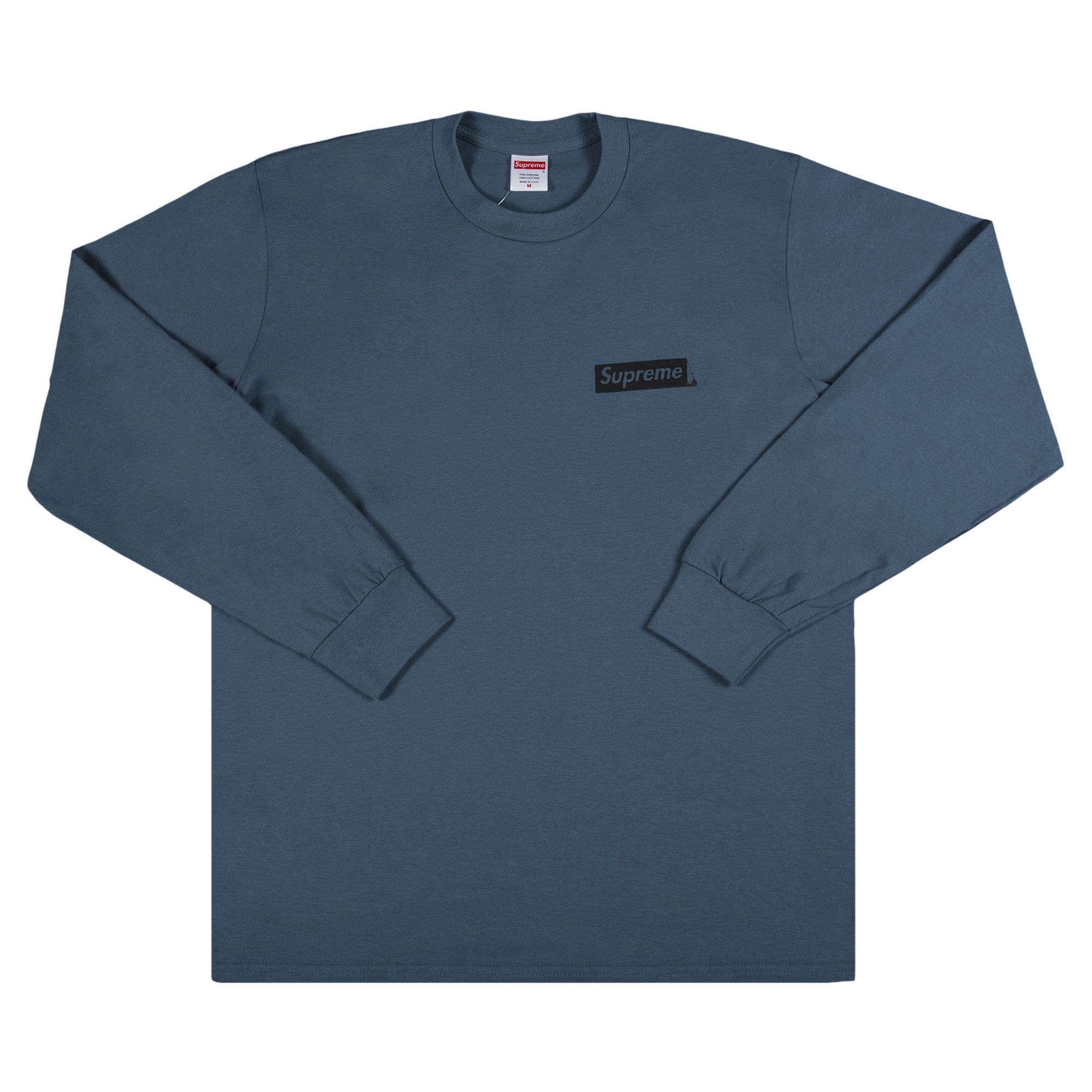 Buy Supreme Sacred Unique Long-Sleeve Tee 'Slate' - SS20T28