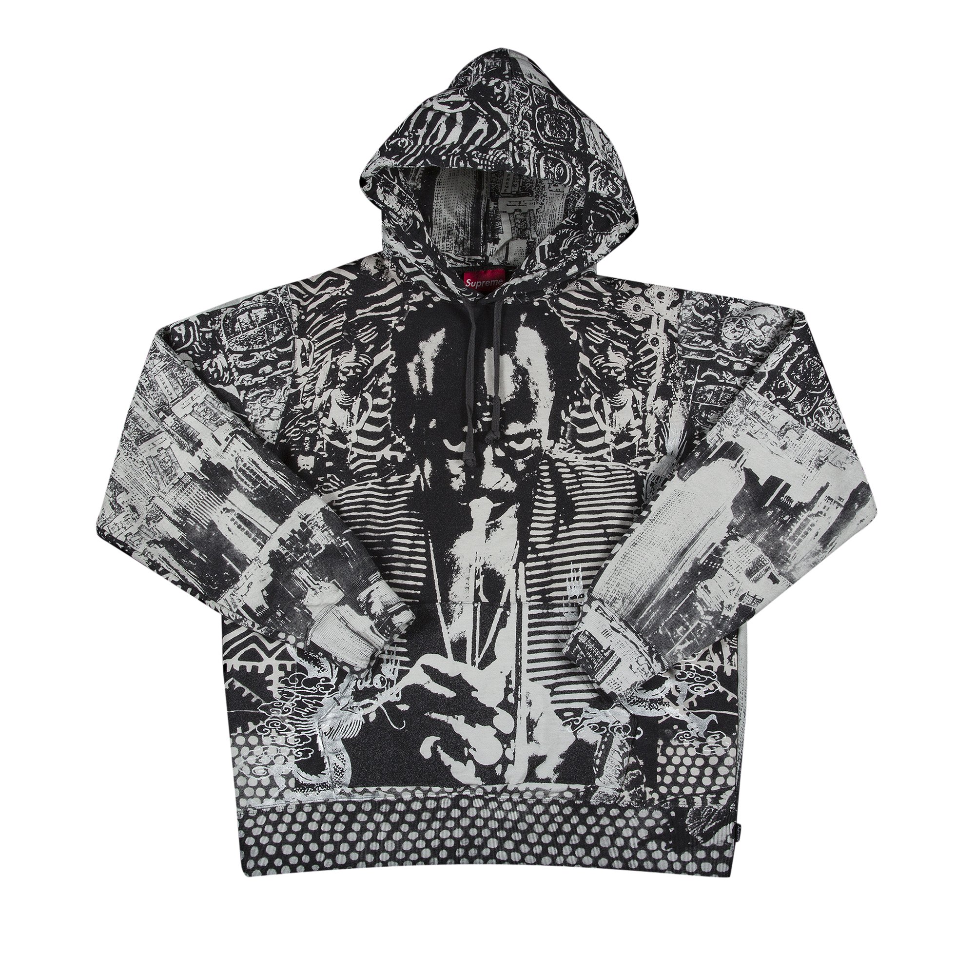 Supreme Miles Davis Hooded Sweatshirt 'Black' | GOAT