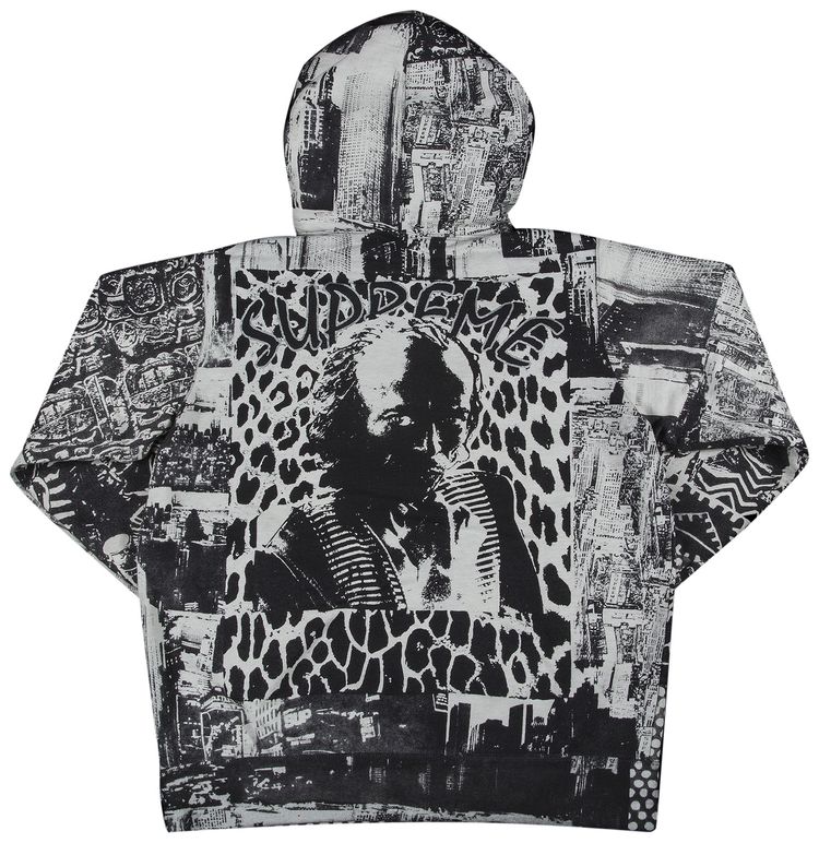 Supreme Miles Davis Hooded Sweatshirt Black