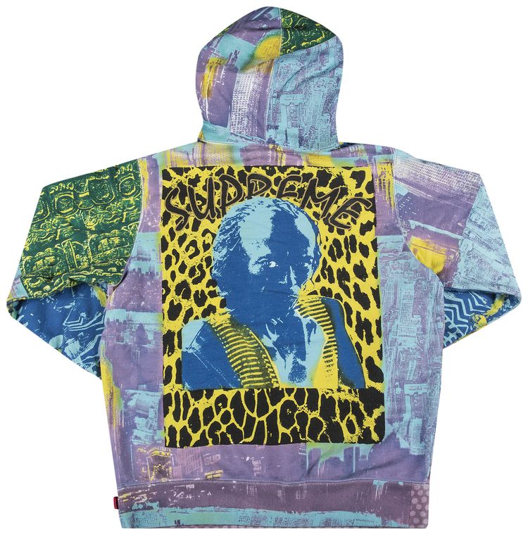 Supreme Miles Davis Hooded Sweatshirt Blue