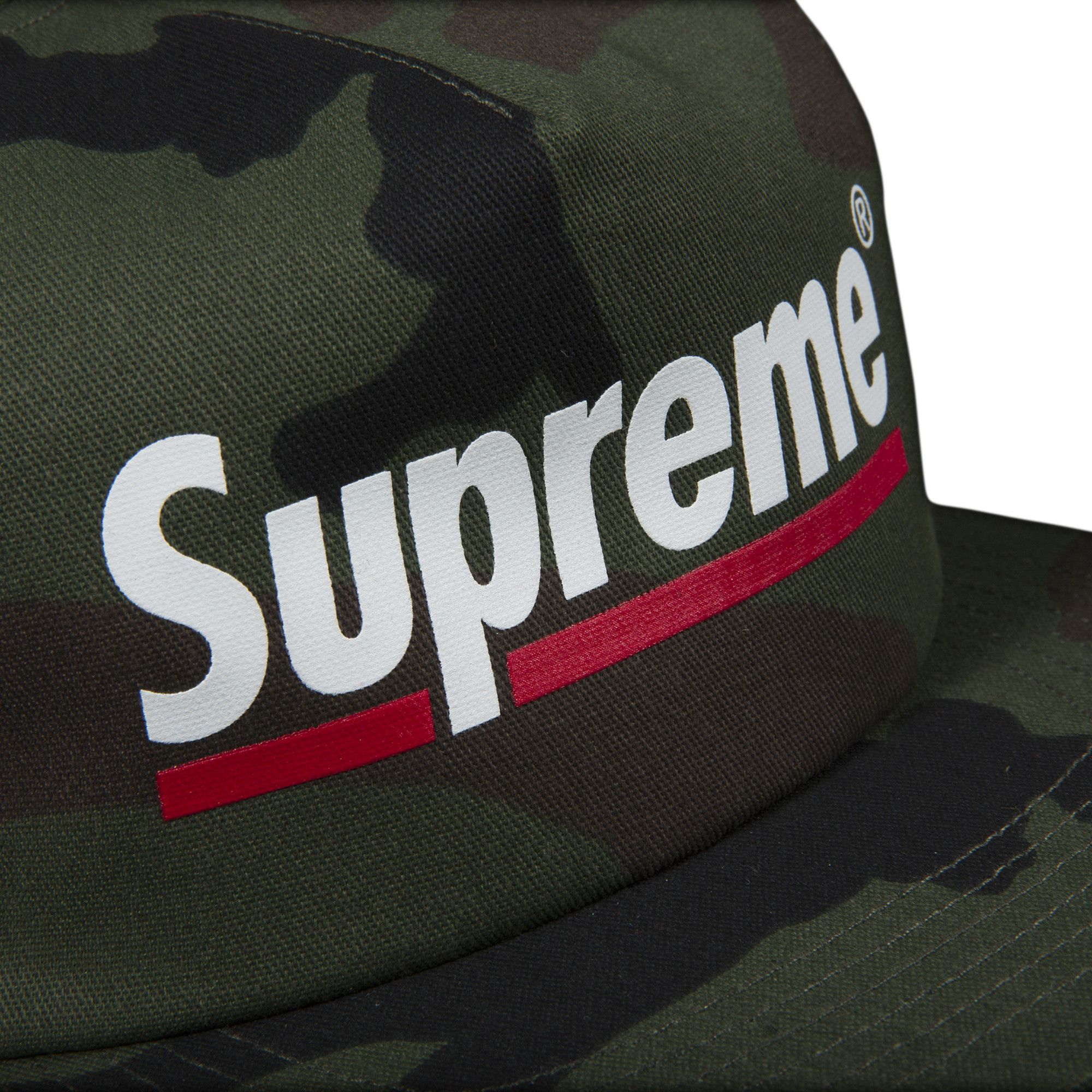 Buy Supreme Underline 5-Panel 'Woodland Camo' - SS20H55 WOODLAND