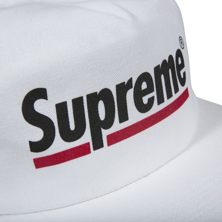 Supreme Underline 5 Panel White