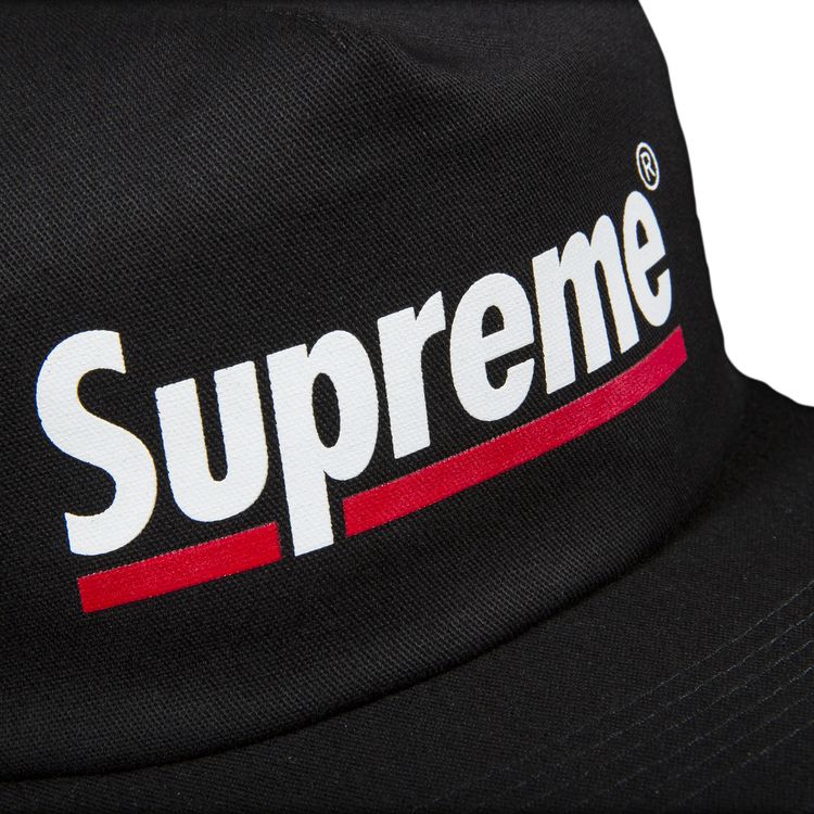 Supreme Underline 5 Panel Black