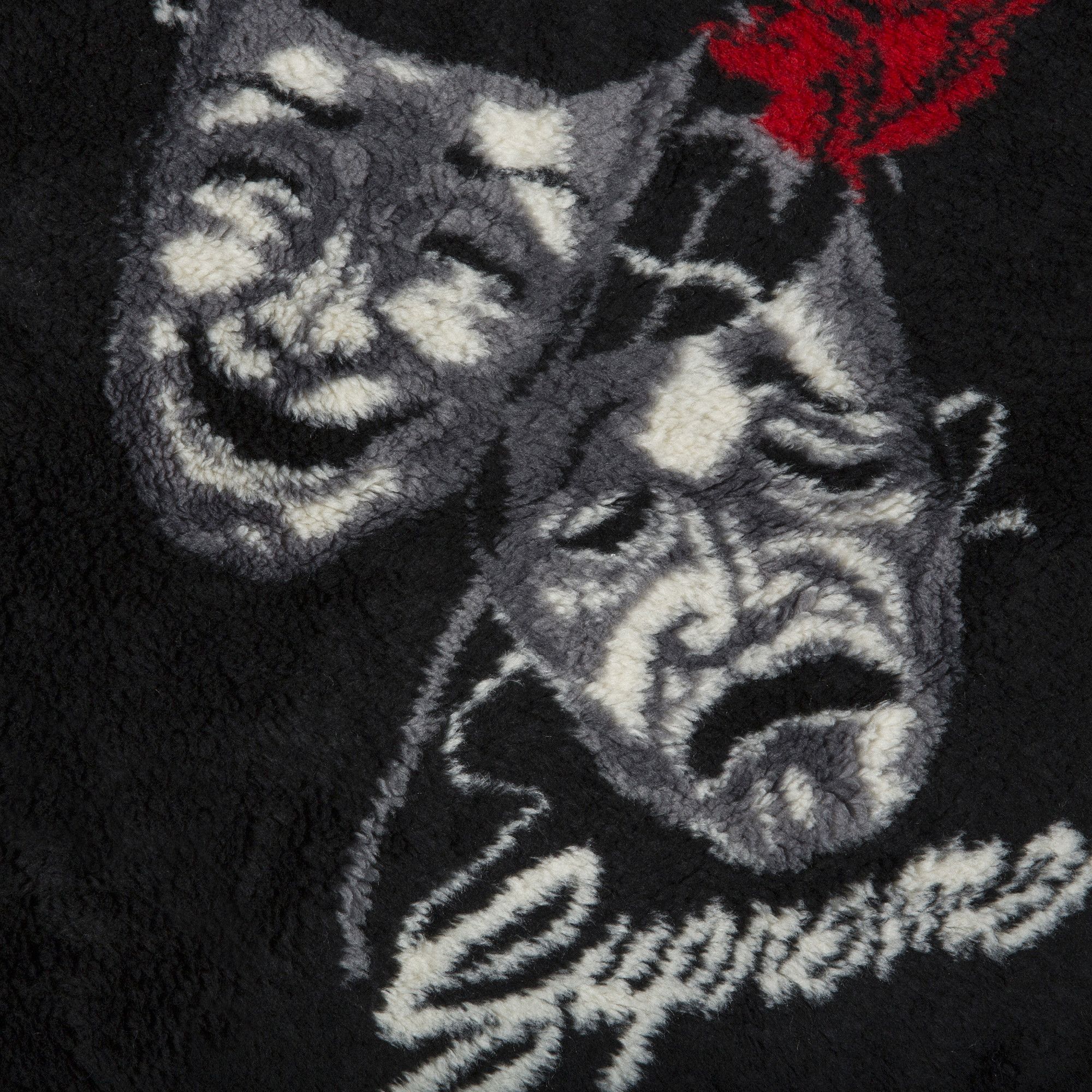 Drama Mask Fleece Jacket – Supreme