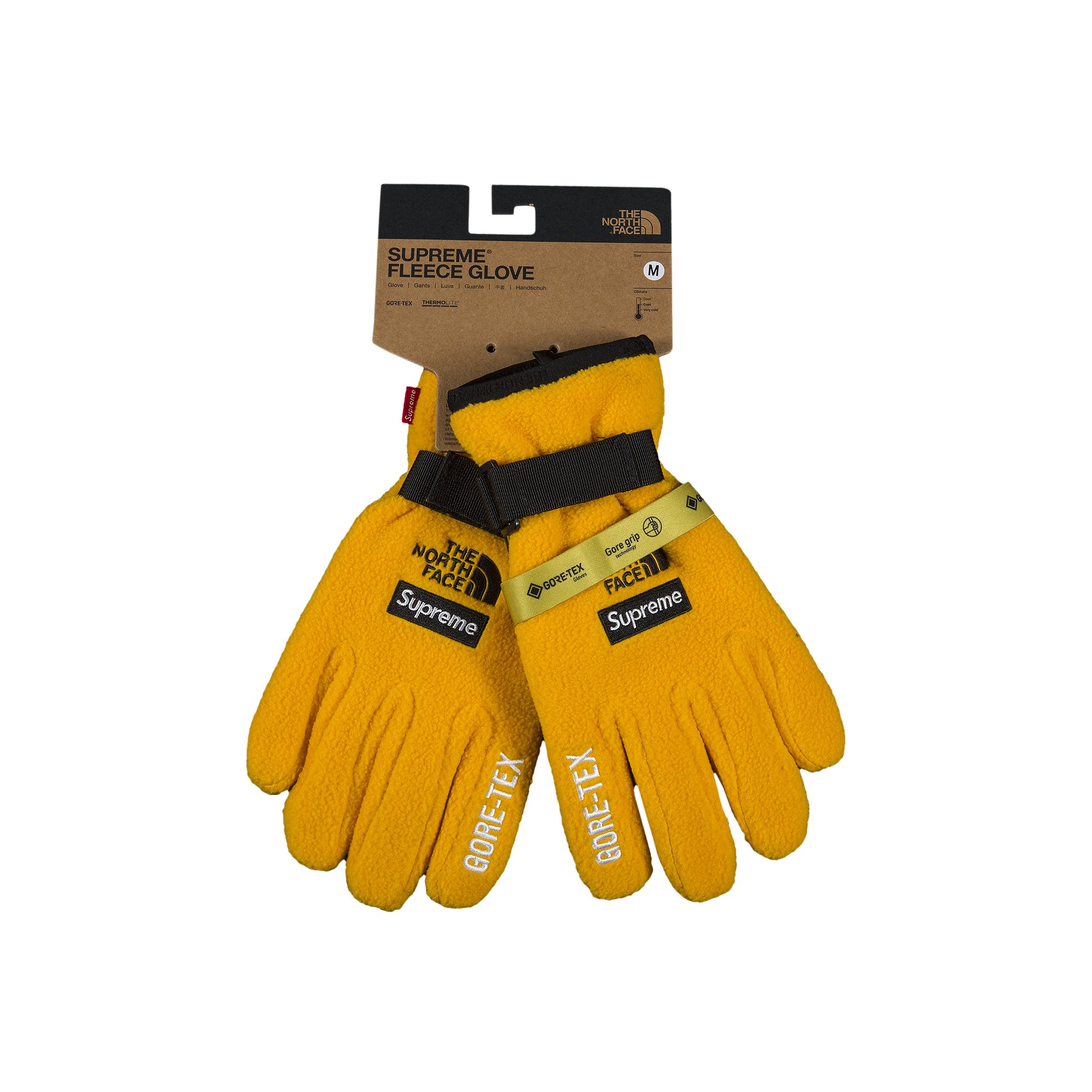 Buy Supreme x The North Face RTG Fleece Glove 'Gold' - SS20A91
