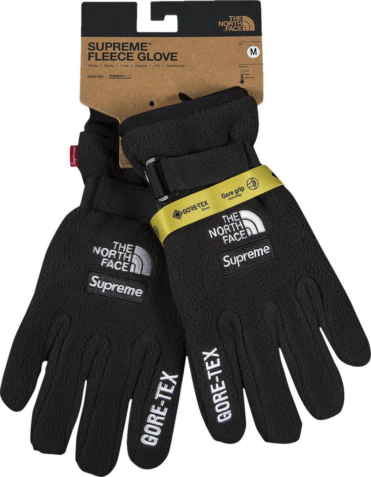 Supreme x The North Face RTG Fleece Glove 'Black'