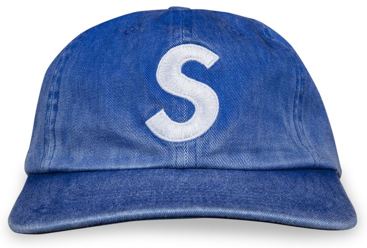 Supreme Pigment Print S Logo 6 Panel Royal
