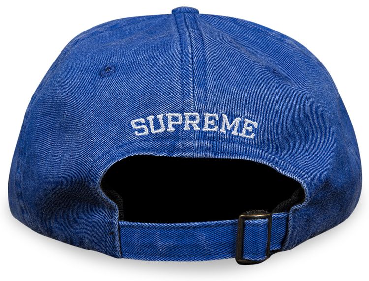 Supreme Pigment Print S Logo 6 Panel Royal