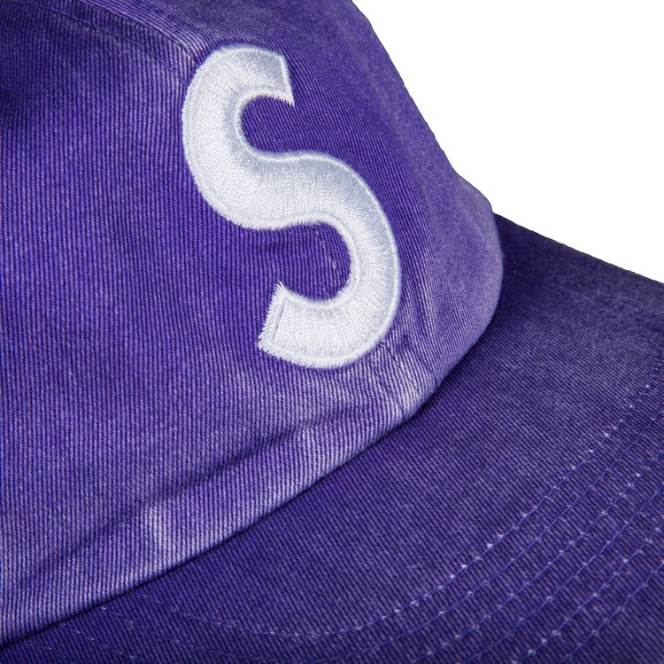 Supreme Pigment Print S Logo 6 Panel Purple