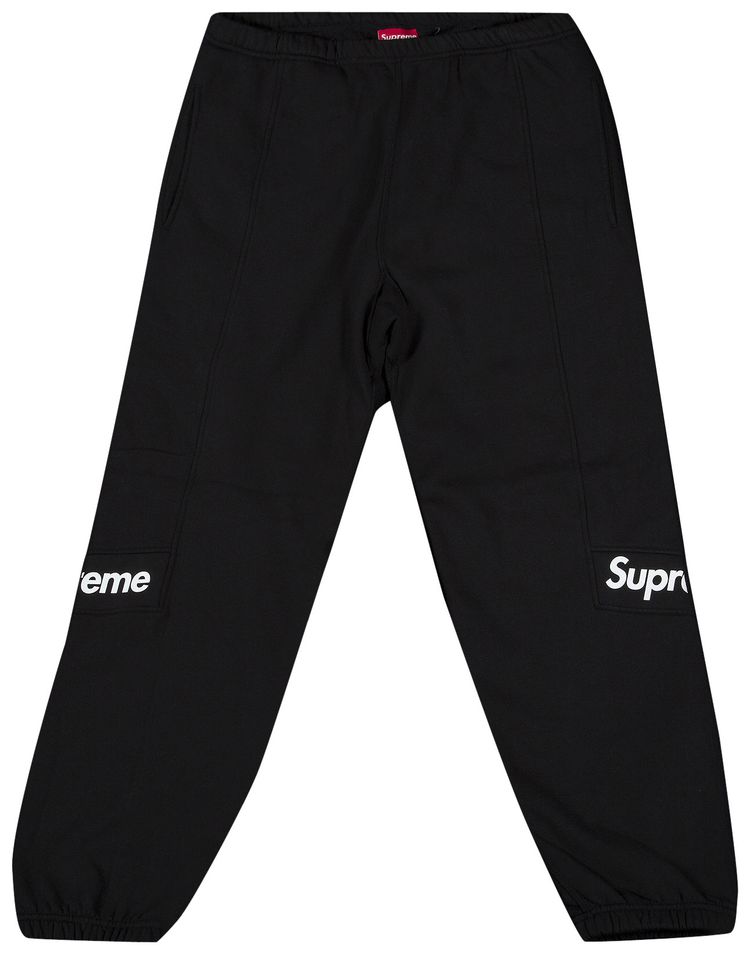 Supreme Color Blocked Sweatpant Black