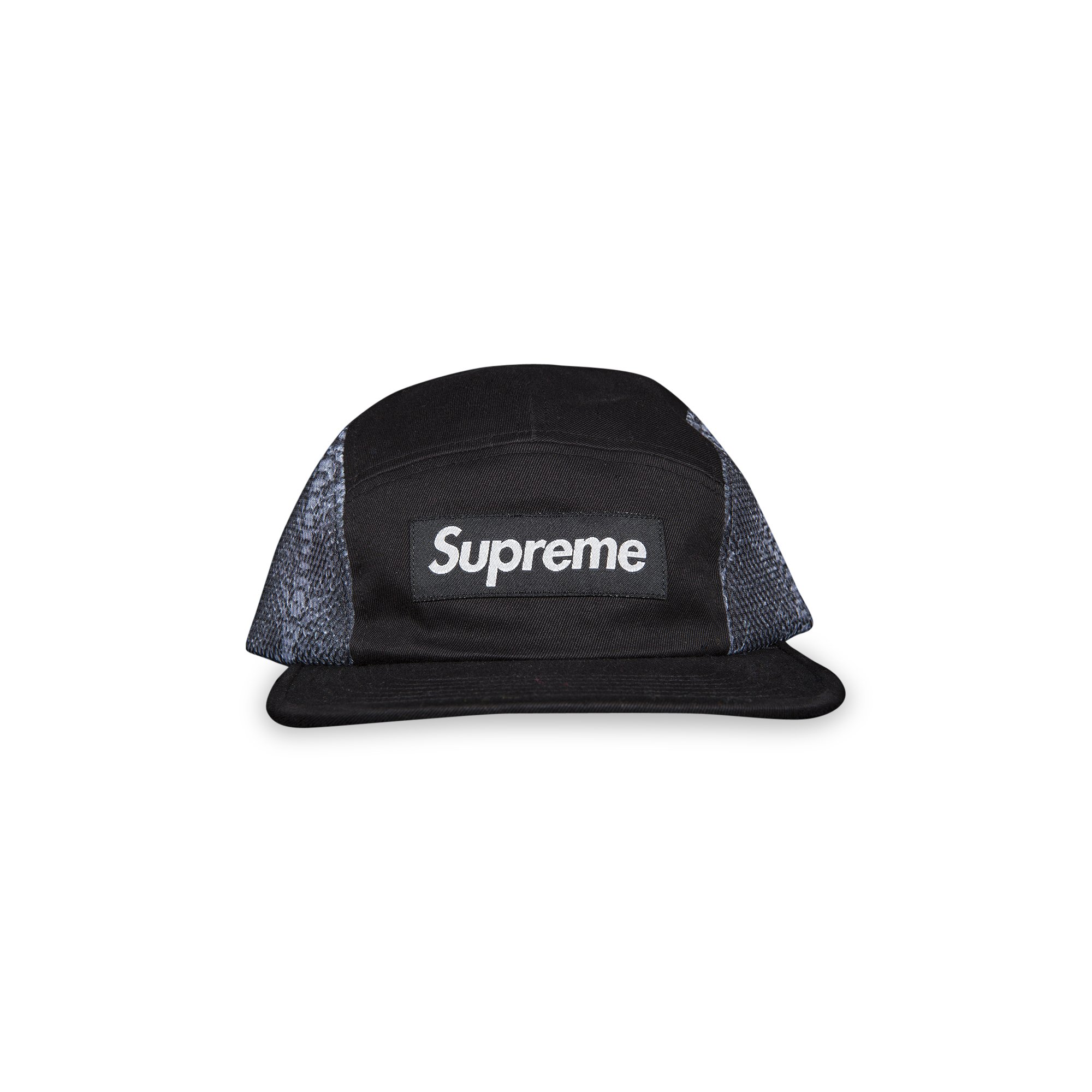 Buy Supreme Snakeskin Mesh Camp Cap 'Black' - SS20H29 BLACK | GOAT