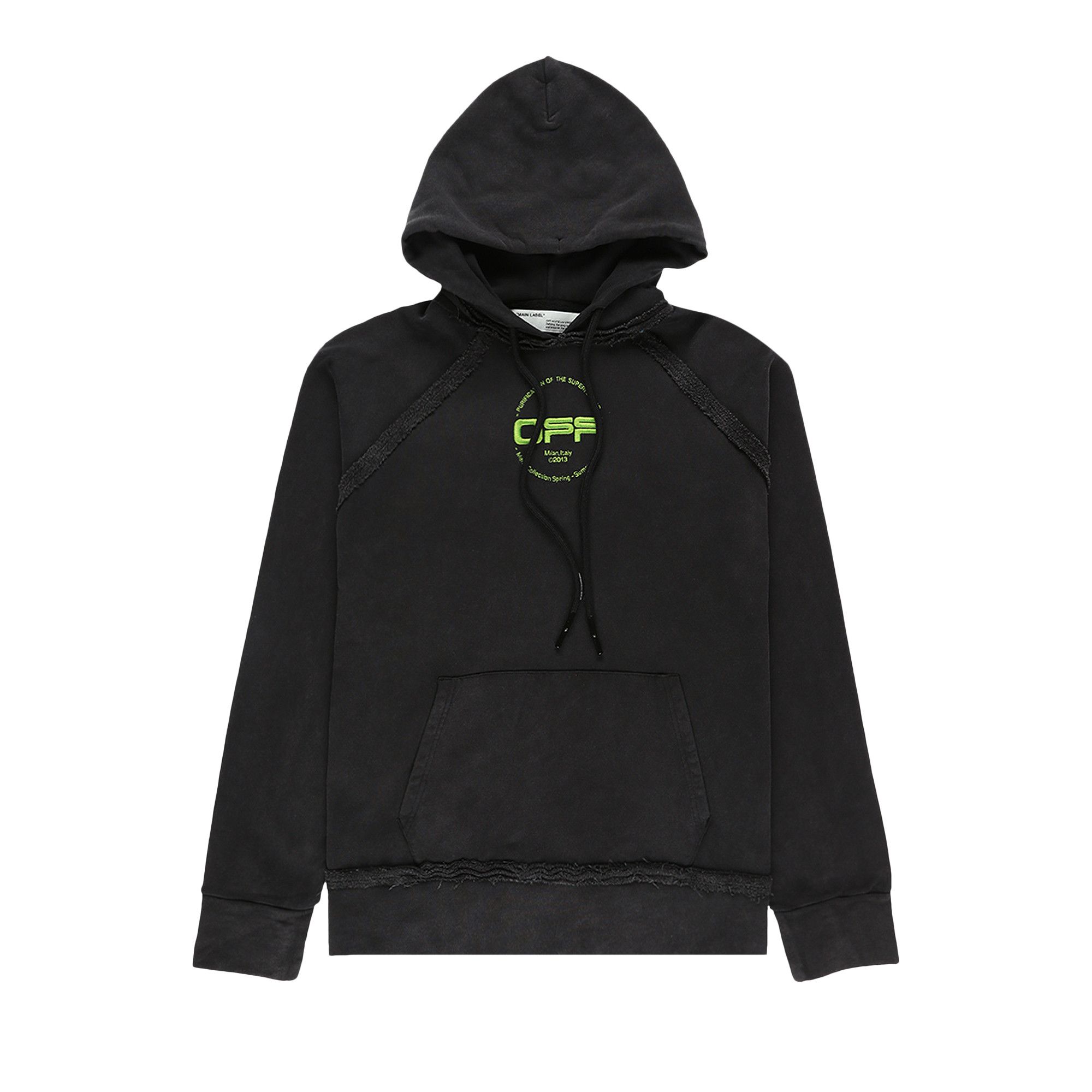 Off white online hoodie hand