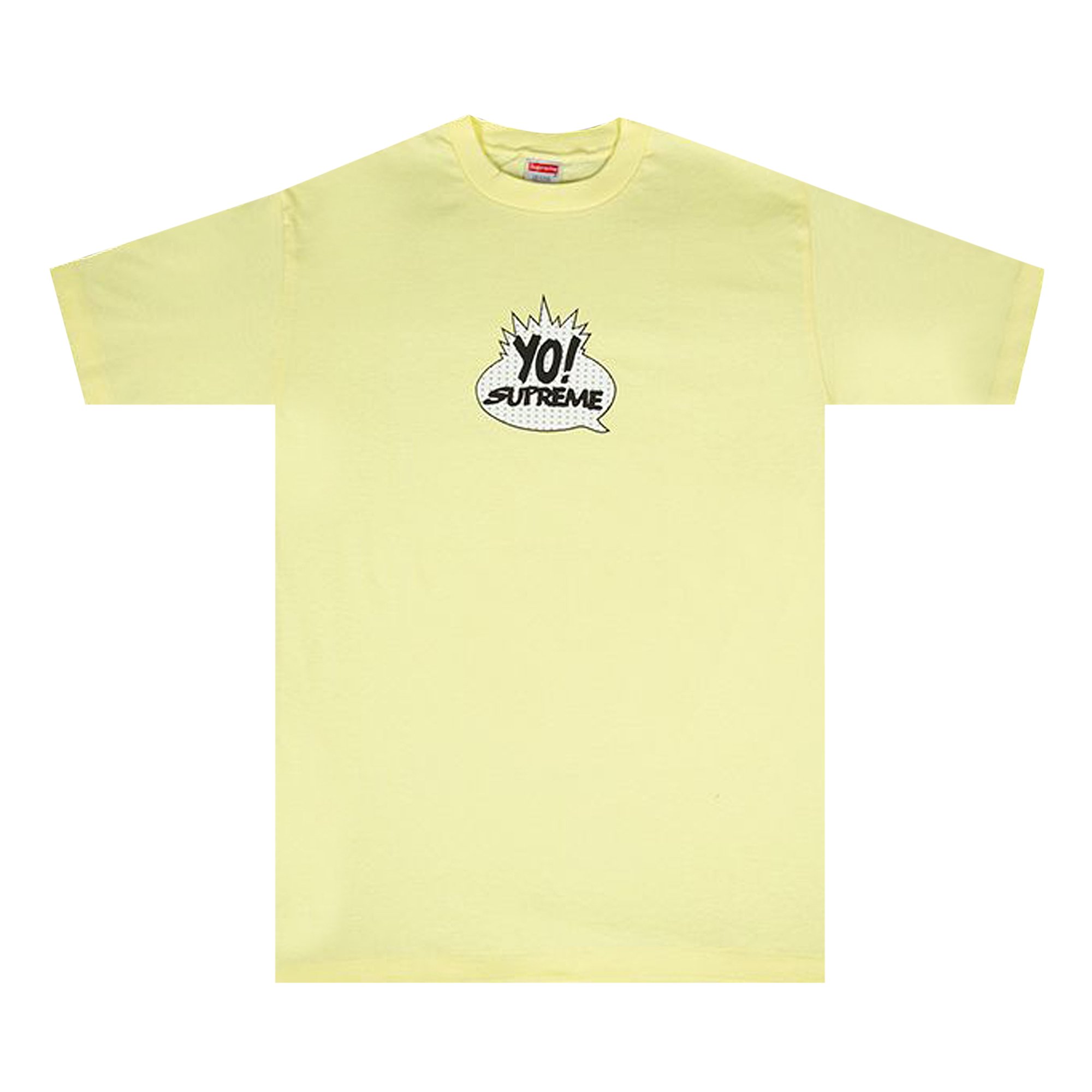 Buy Supreme Yo Supreme T-Shirt 'Yellow' - 0052 100103YSTE YELL | GOAT