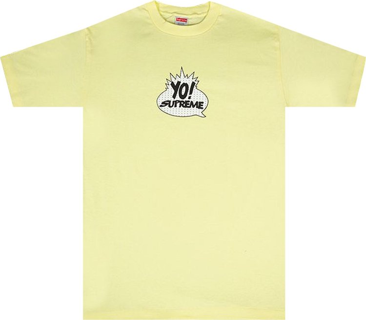 Buy Supreme Yo Supreme T-Shirt 'Yellow' - 0052 100103YSTE YELL