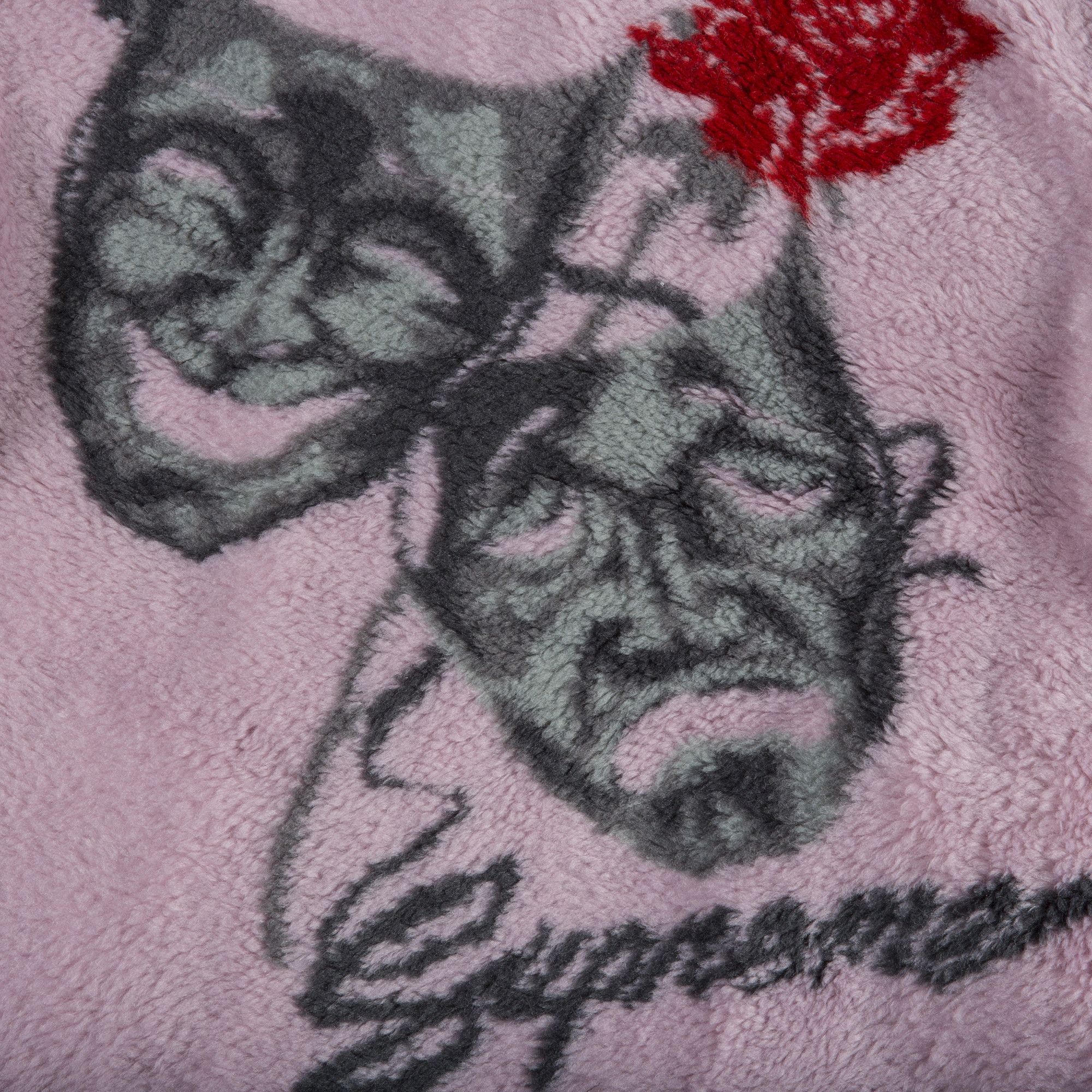 Buy Supreme Drama Mask Fleece Jacket 'Pink' - SS20J35 PINK