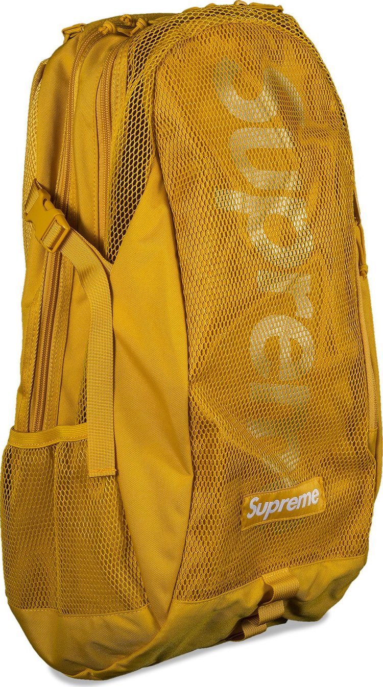 Supreme Backpack (SS20) GoldSupreme Backpack (SS20) Gold - OFour