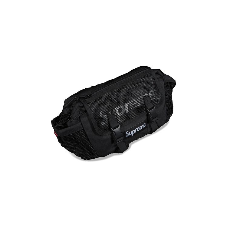 Shankaramjewellers Supreme Waist Bag Ss20 SS20 Supreme Black Shoulder Mesh Side Bag Cordura NEW In Factory Bag With  Tags