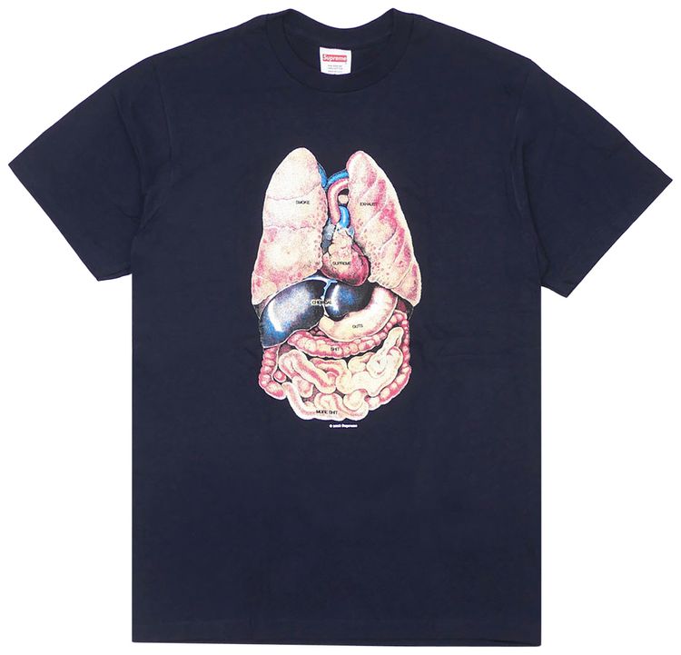 Supreme Guts Tee Navy