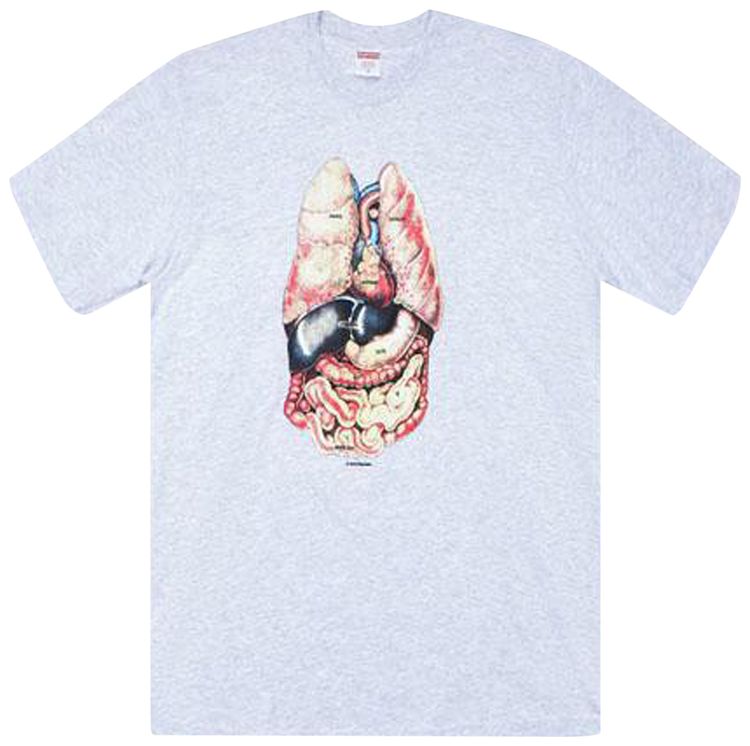 Supreme Guts Tee Ash Grey