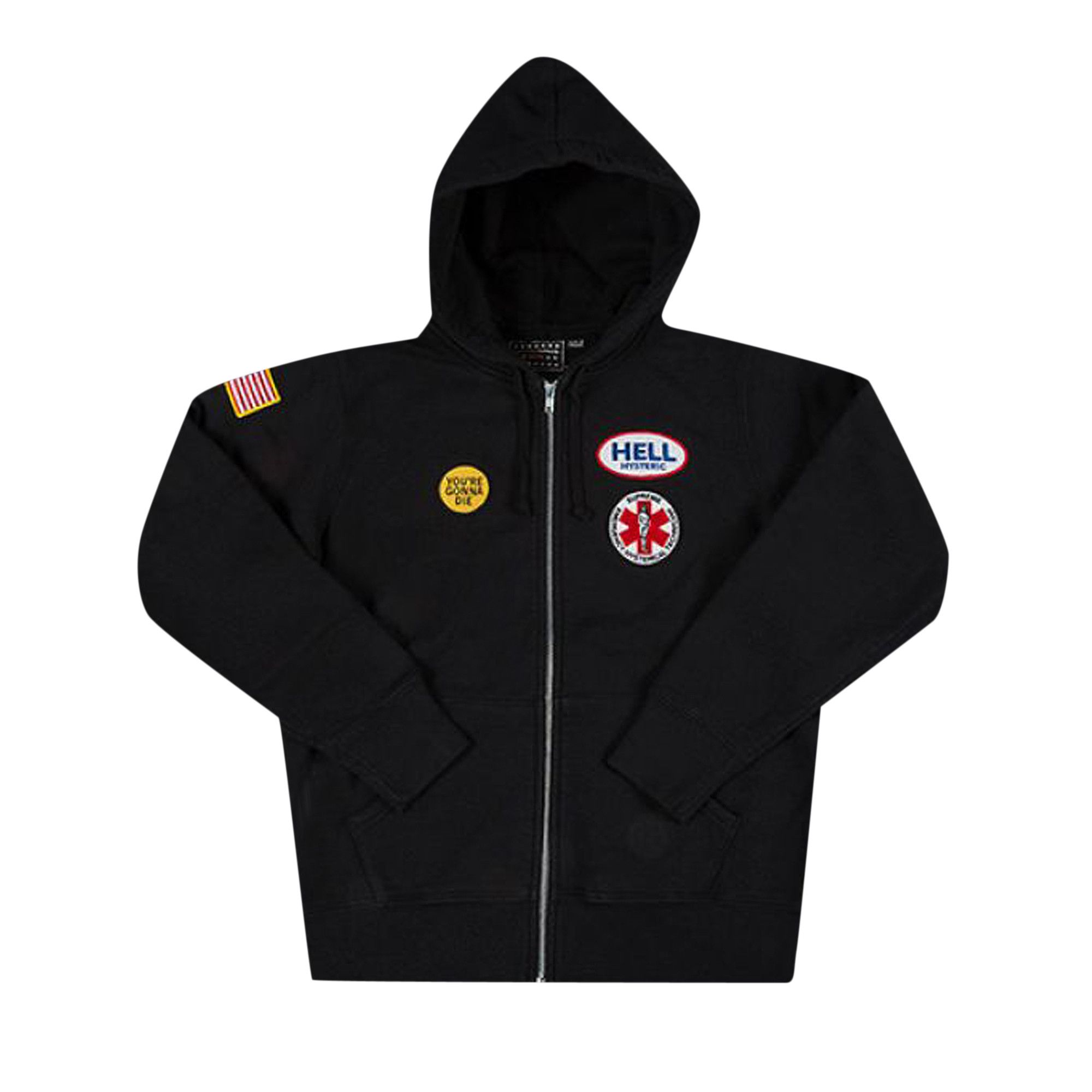 Supreme hysteric glamour zip up on sale