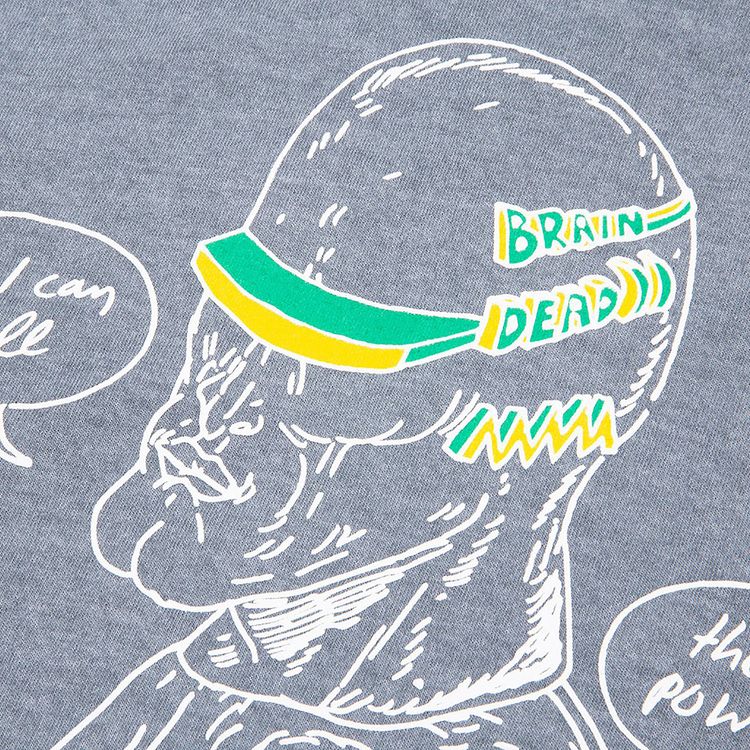 Brain Dead Power Shift Long Sleeve Tee Slate