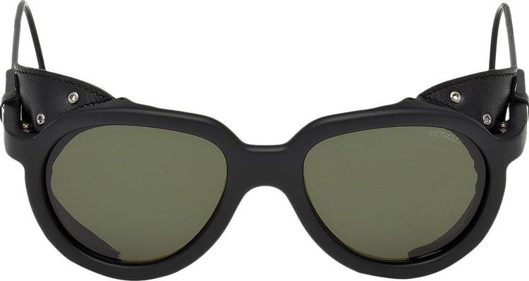 Moncler Altitude Polarized Sunglasses 'Black'