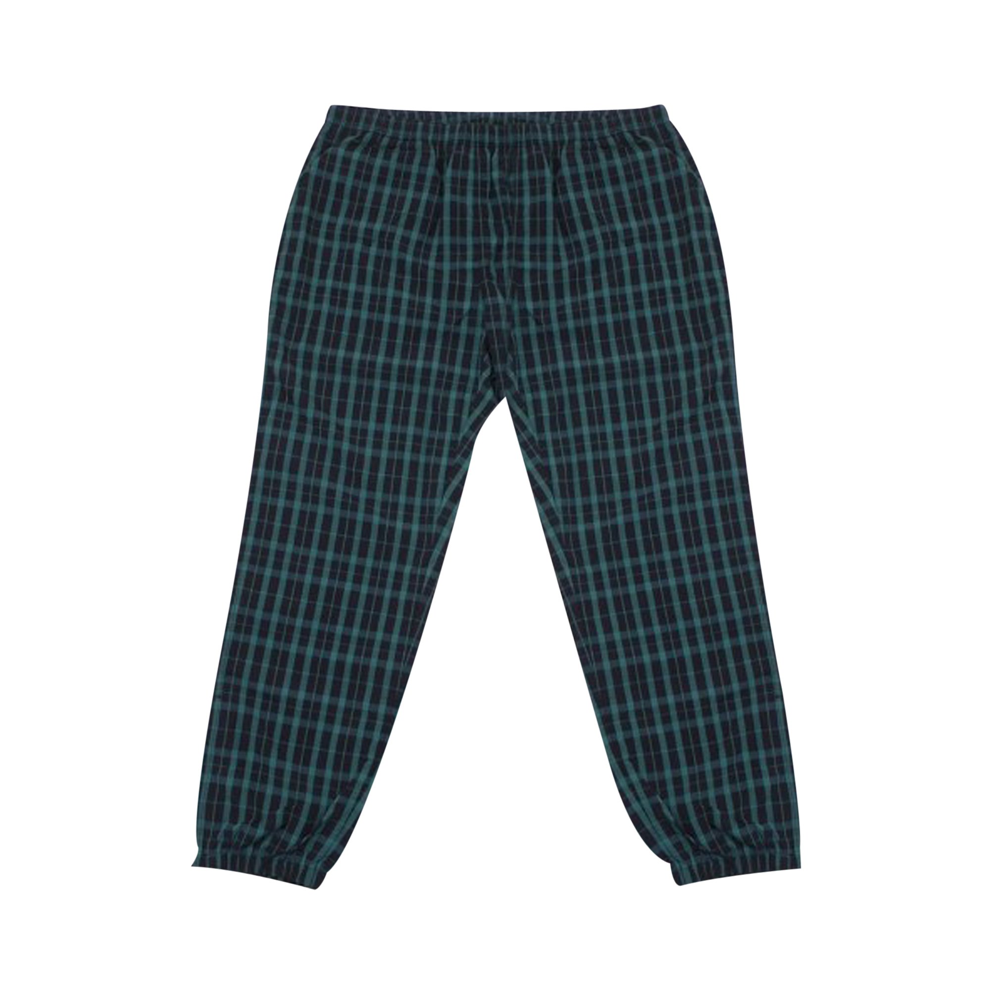 Buy Supreme Nylon Plaid Track Pant 'Green' - 0052 1FW180204NPTP