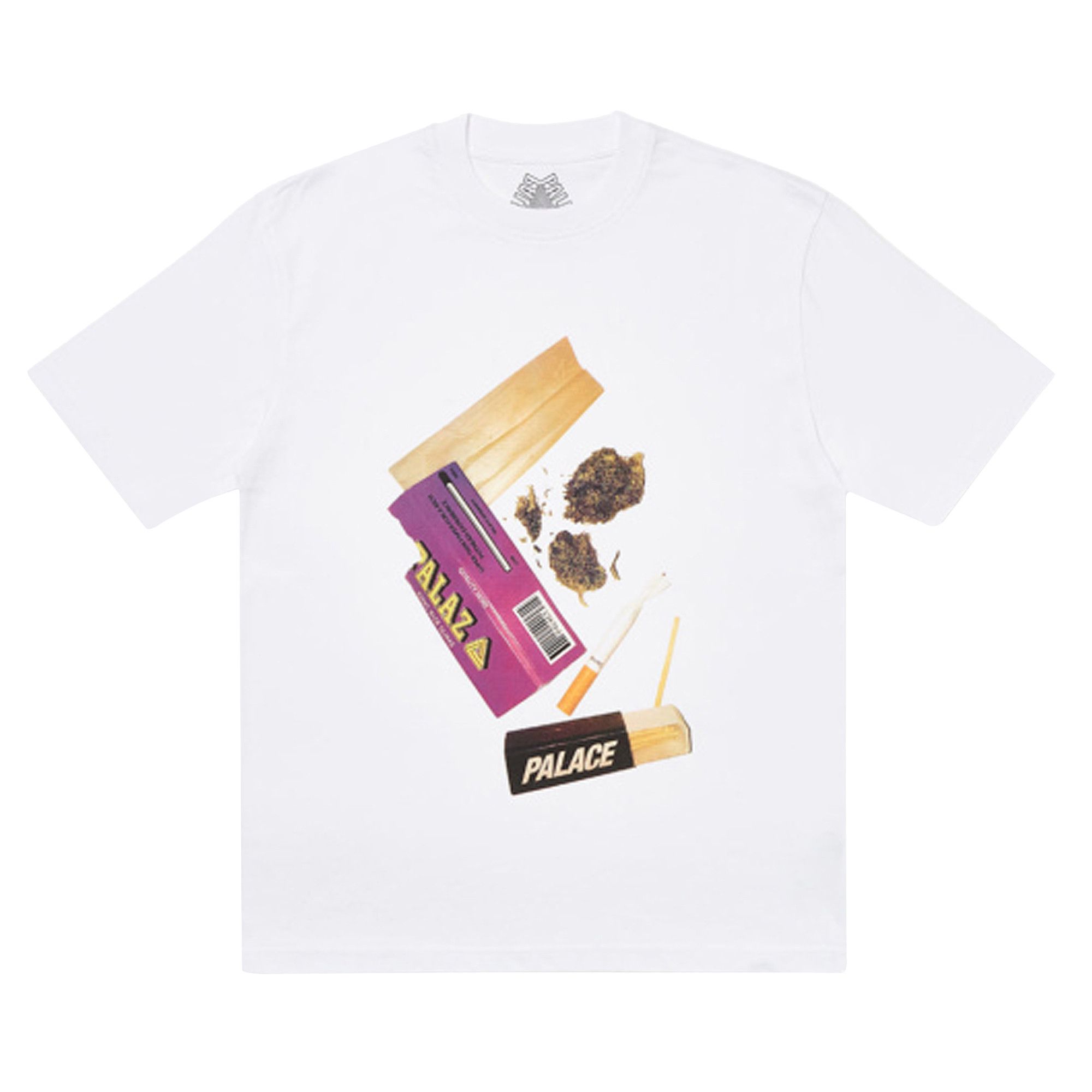 Buy Palace Skin Up Monsieur T Shirt White P18TS068 GOAT