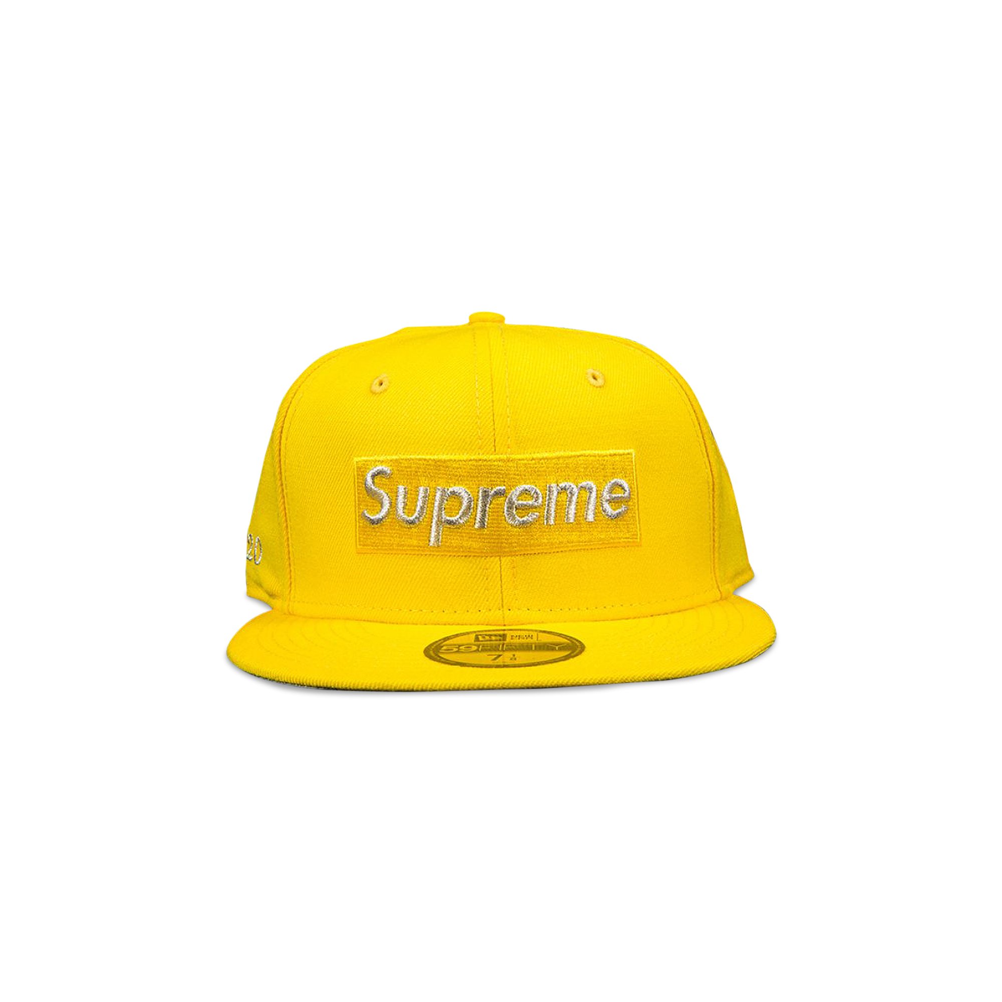 Buy Supreme $1M Metallic Box Logo New Era 'Yellow' - SS20H21