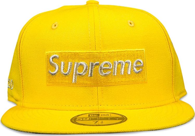 Supreme $1M Metallic Box Logo New Era 'Yellow'