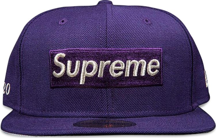 Supreme x New Era - Spring Training Box Logo Hat (Purple) – eluXive