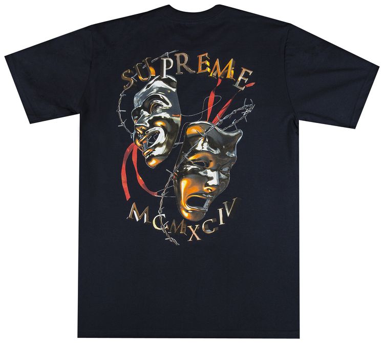 Supreme Laugh Now Tee Navy