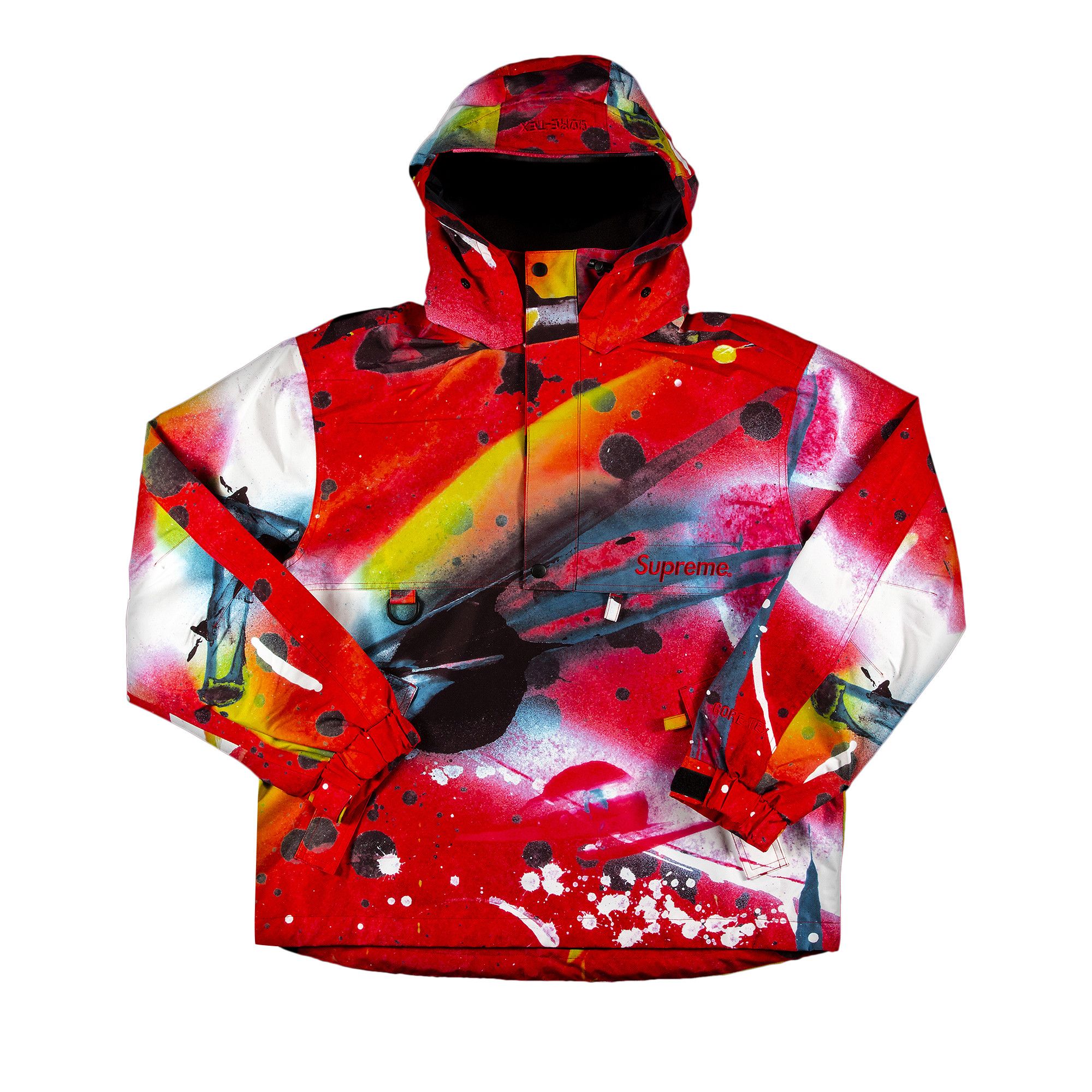 Size l Supreme GORE-TEX Anorak 'Rammellzee Red'