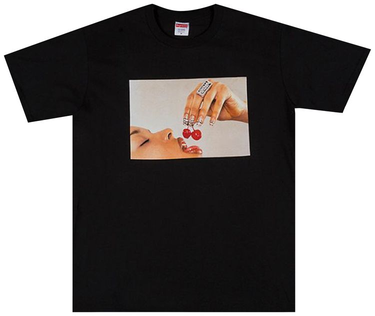 Supreme Cherries Tee Black