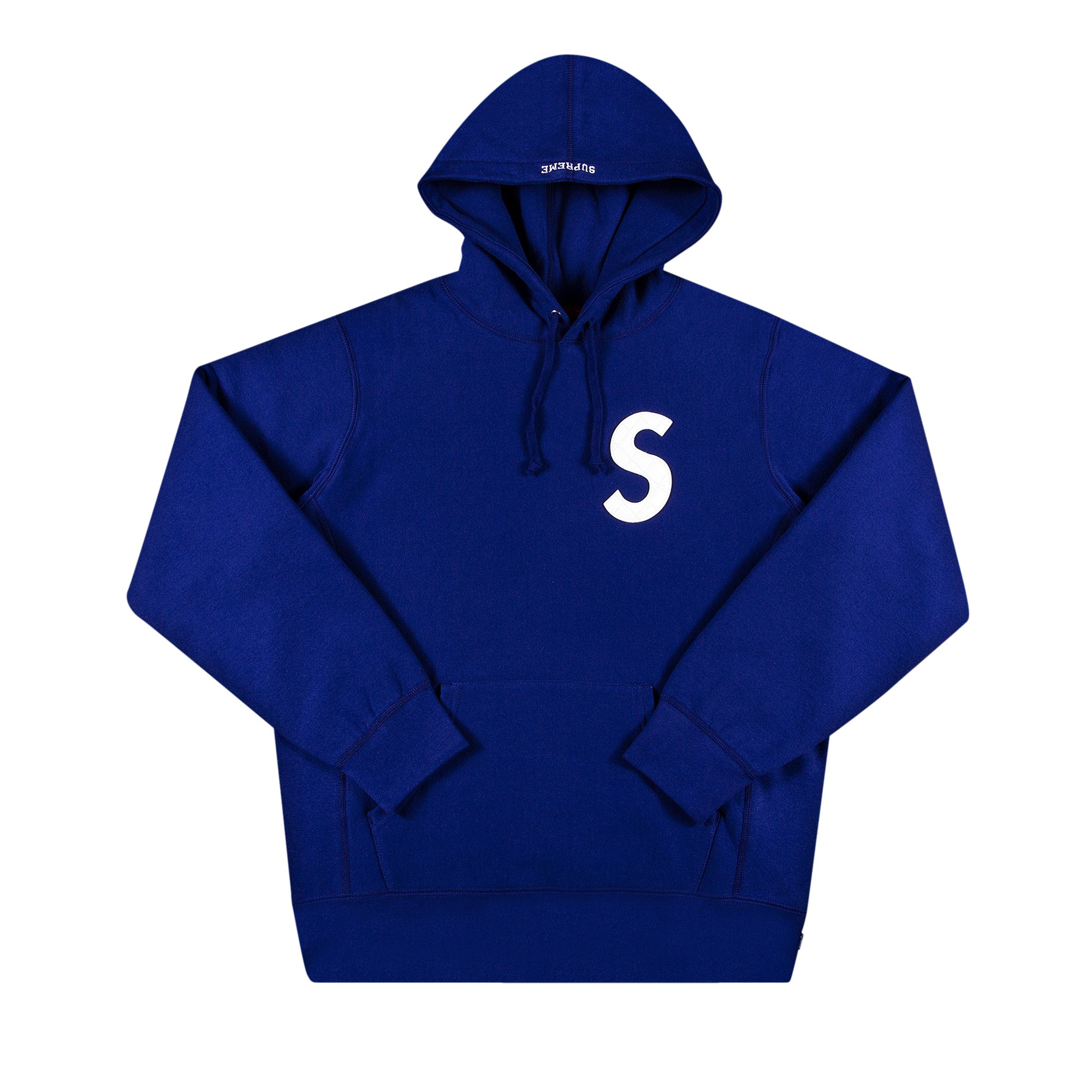Supreme S Logo Hooded Sweatshirt 'Dark Royal'