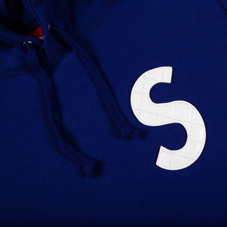 Supreme S Logo Hooded Sweatshirt Dark Royal