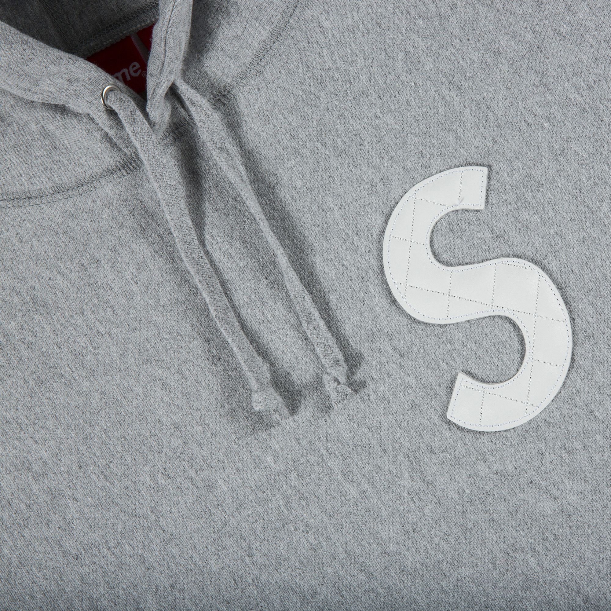 Buy Supreme S Logo Hooded Sweatshirt 'Heather Grey