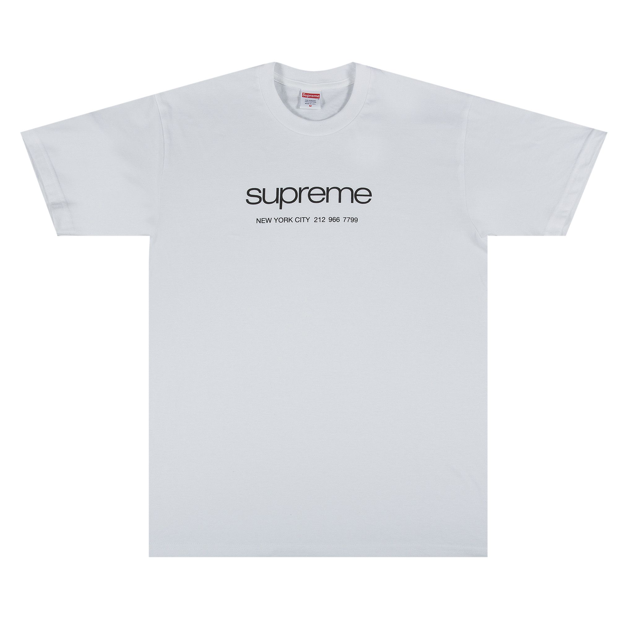 Supreme Shop Tee White